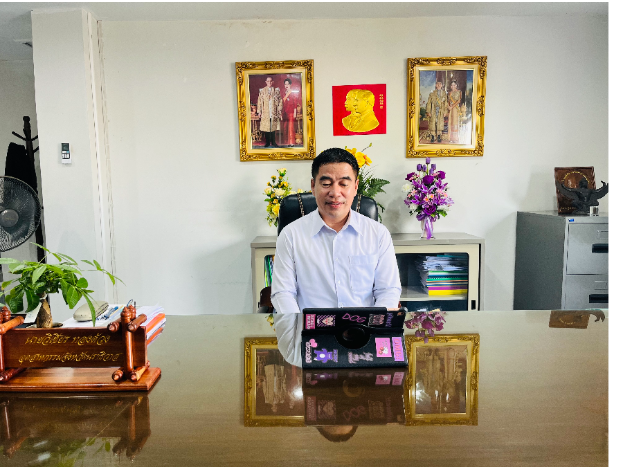 เข้าร่วมประชุมติดตามสถานการณ์ป้องกันเหตุการณ์ภัยแล้ง ไฟป่า หมอกควัน และฝุ่นละอองขนาดเล็ก (PM2.5) ในพื้นที่จังหวัดนราธิวาส